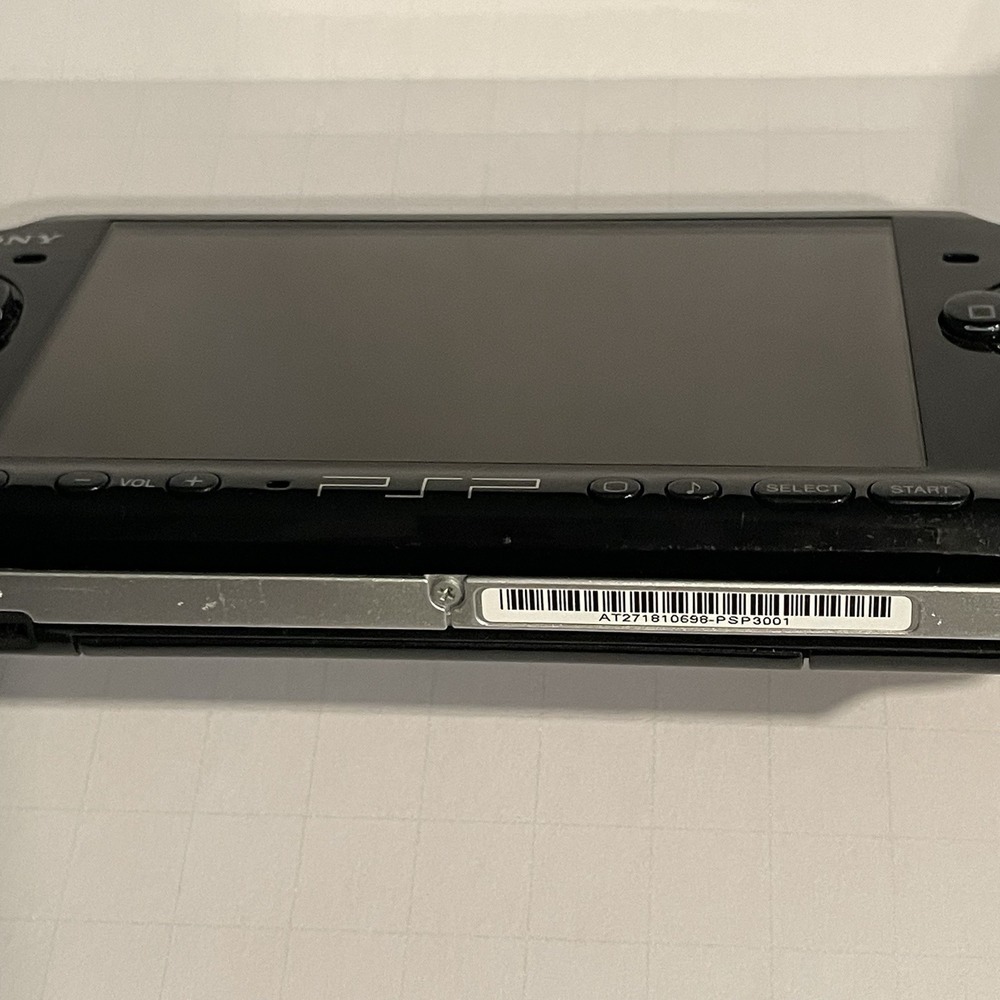 Sony PSP-3001 Black Console W/ Monster Hunter Freedom Unite Parts or Repair - Picture 5 of 6